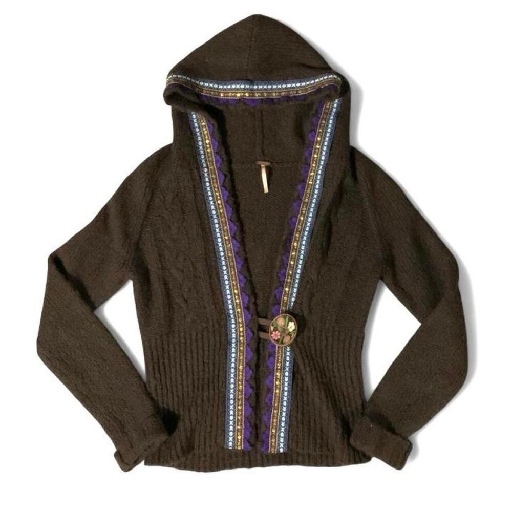 Free people klara hooded cardigan